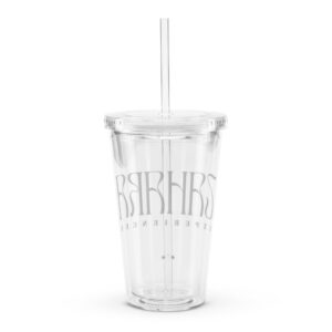 gobelet en plastique transparent